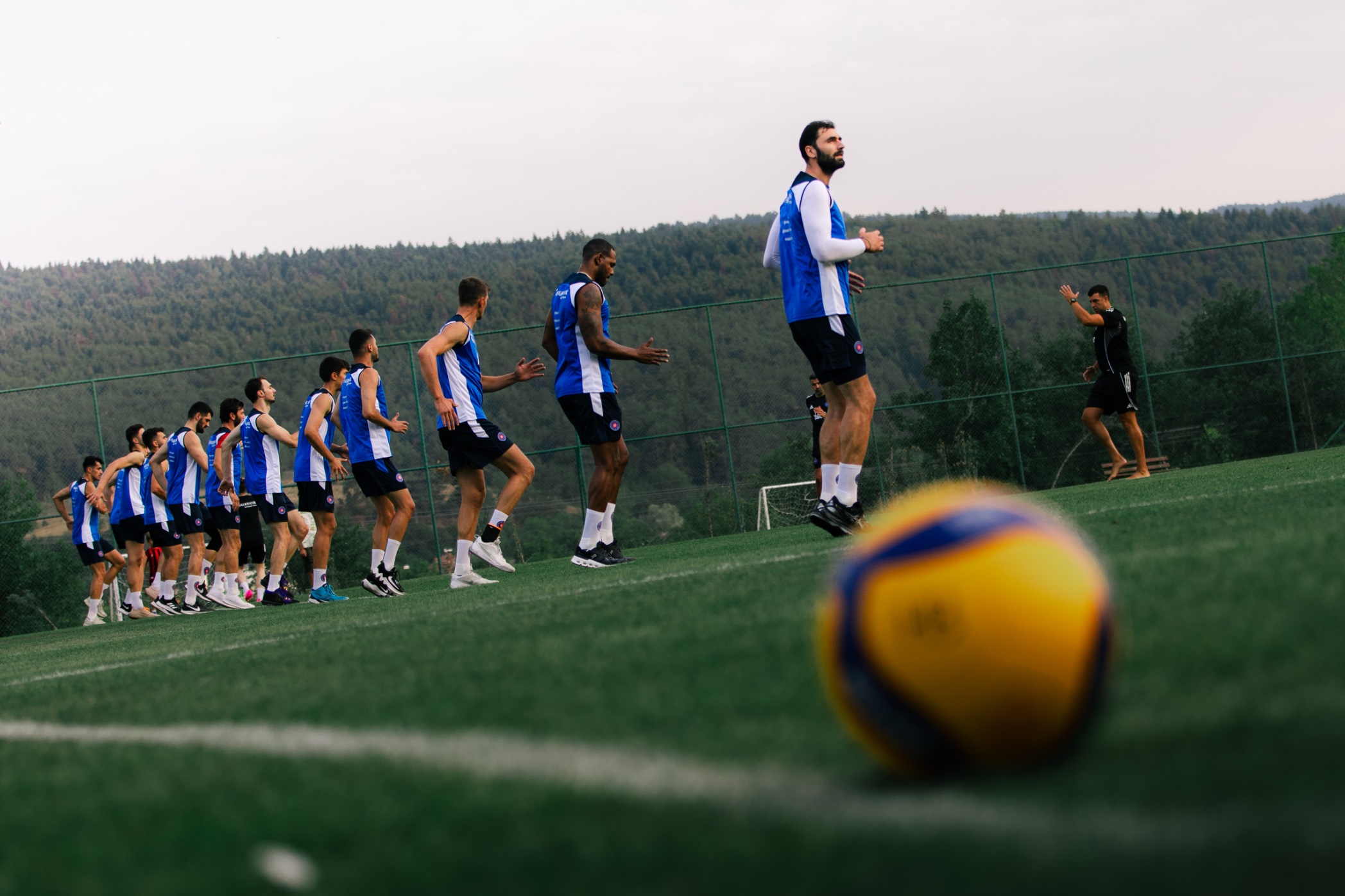 Halkbank Futbol Sahasında Kondisyon Yüklemesi Yaptı
