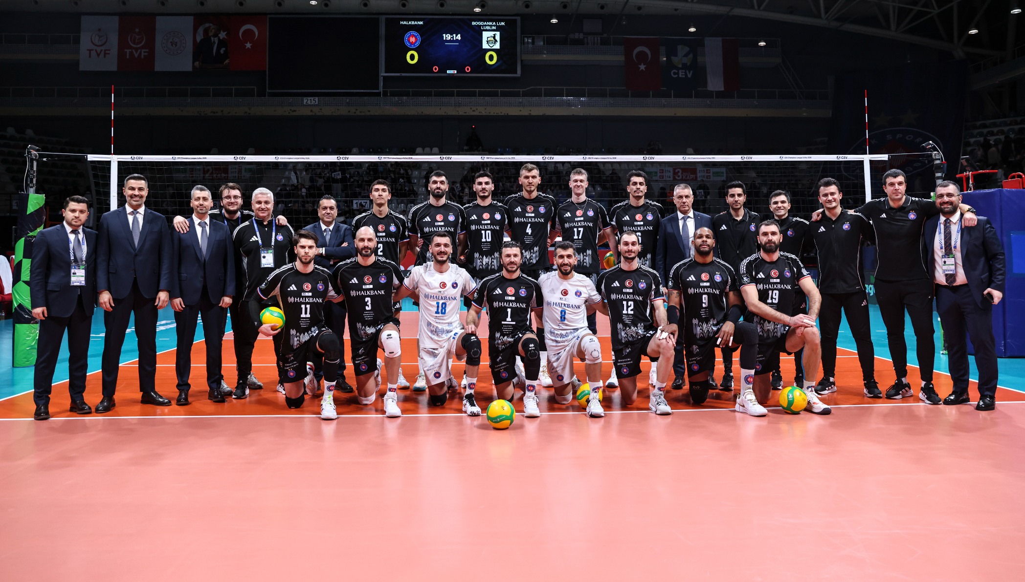 CEV Şampiyonlar Ligi | Halkbank Ankara: 2 - Bogdanka LUK Lublin: 3