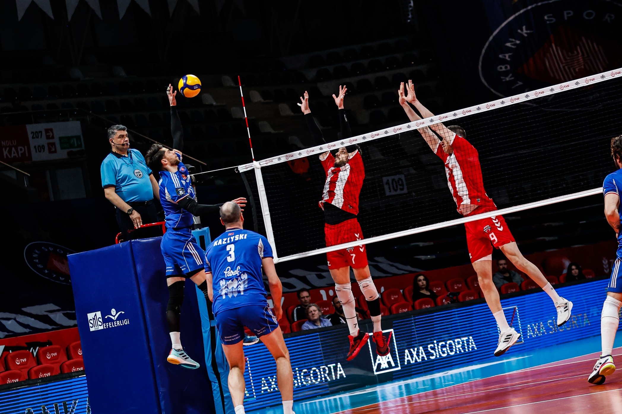 3-4 Play Off Etabı 1. Maç | Halkbank: 2 - Spor Toto: 3